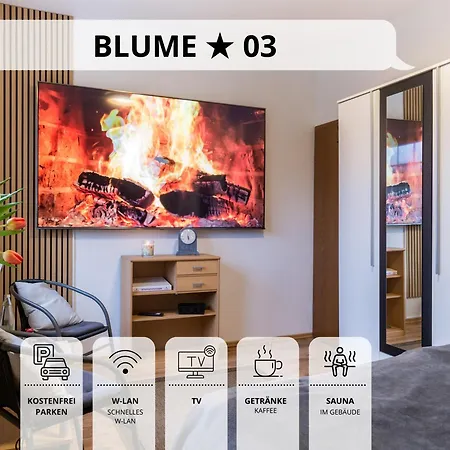 Apartment Blumenvilla 3 Mit Sauna, Garten Schneverdingen